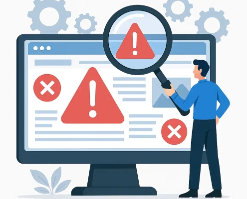 اشتباهات رایج در طراحی سایت