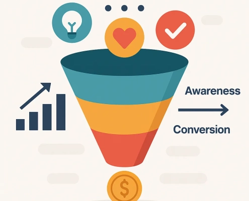 قیف بازاریابی چیست؟ آموزش Marketing Funnel از آگاهی تا خرید