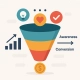 قیف بازاریابی چیست؟ آموزش Marketing Funnel از آگاهی تا خرید