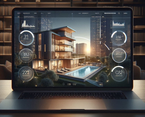 طراحی سایت املاک حرفه‌ای | املاک لوکس، فایلینگ، تور مجازی 360