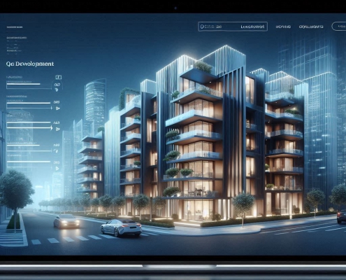 طراحی سایت پروژه‌سازان و برج‌های لوکس | فروش سریع واحدها