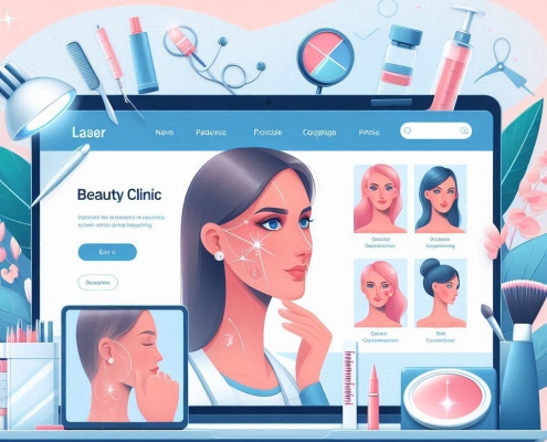 طراحی سایت لیزر CO2 فرکشنال و RF | لندینگ تخصصی جوان‌سازی عمقی پوست
